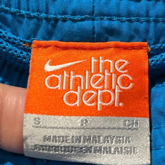 Nike Blue Windbreaker Jacket Athletic Vintage Style Sz S - Picture 9 of 9
